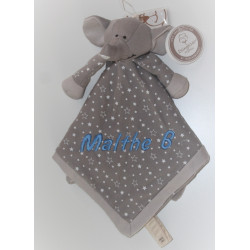 Økologisk elefant nusseklud med navn fra Teddykompaniet
