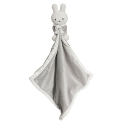 Teddykompaniet grå Miffy nusseklud med navn på