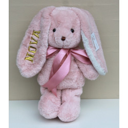 Populær lyserød kanin som personlig gaveidé.