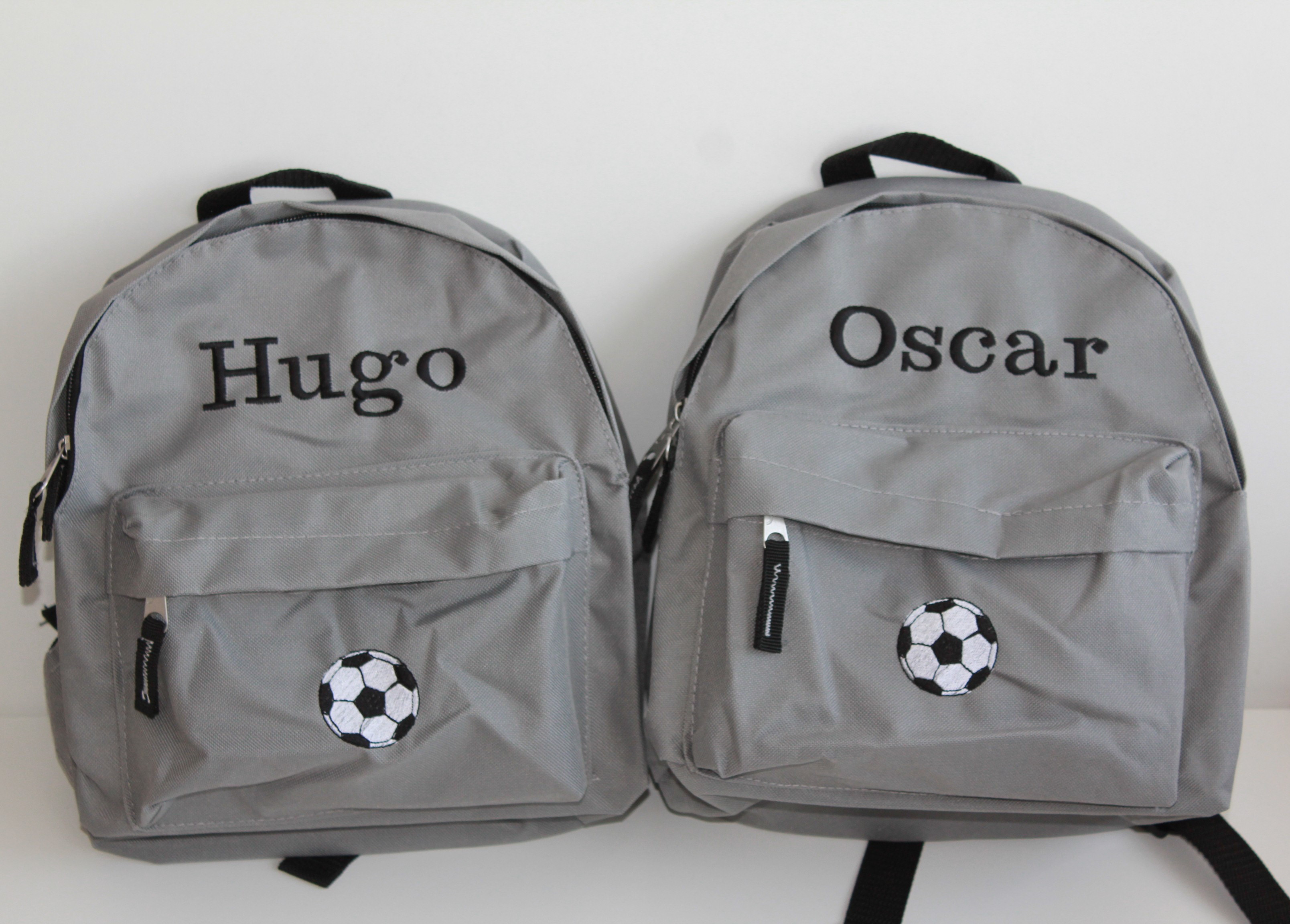 Taske med navnog fodbeld